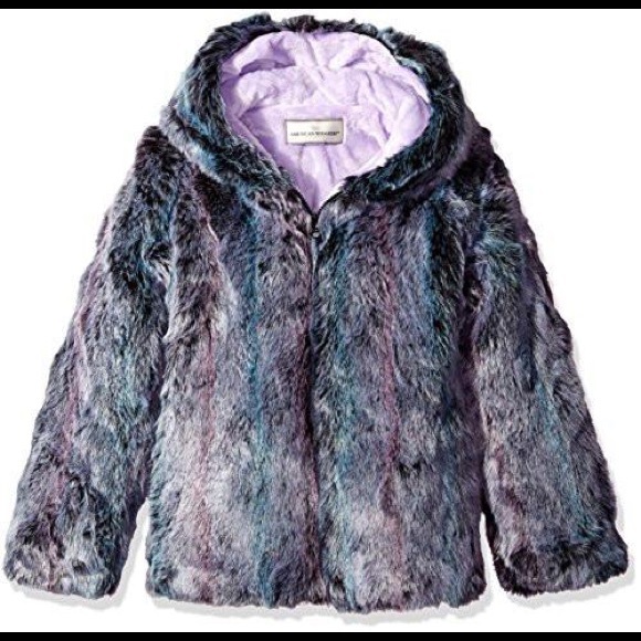 Widgeon Girls Coat - Favorite Jacket - Shooting Star Ivory Faux Fur
